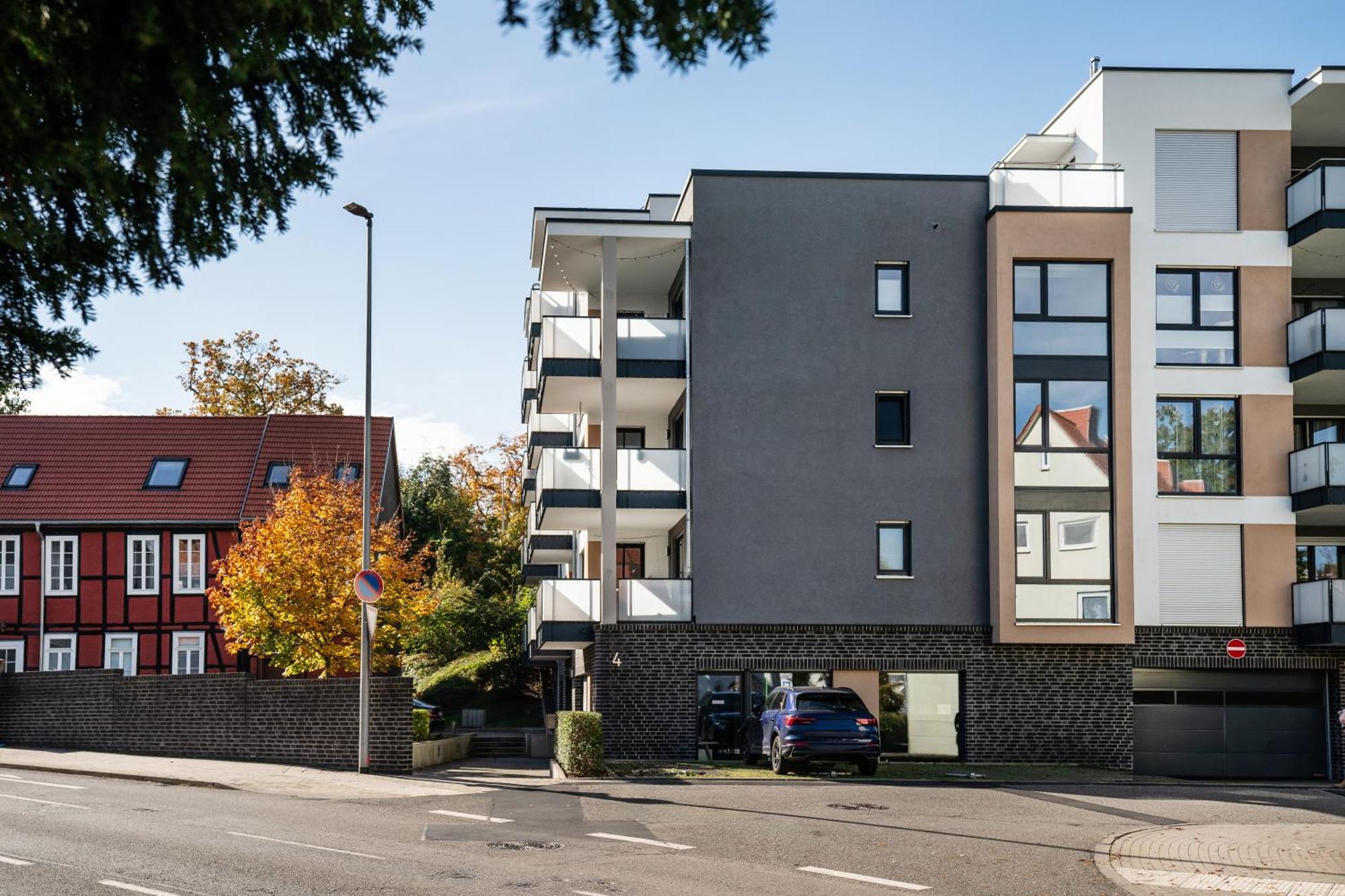 Reitz - Apartment I Zentrale Lage I Stellplatz I 55Qm I 2 Zimmer I Kueche I Bad I Terrasse Bad Hersfeld Eksteriør billede