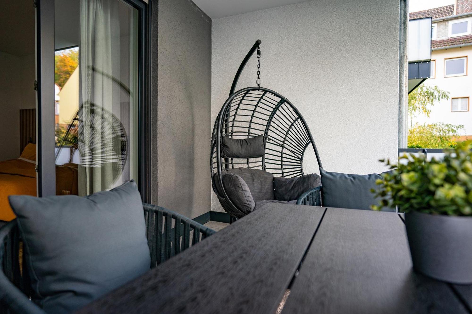 Reitz - Apartment I Zentrale Lage I Stellplatz I 55Qm I 2 Zimmer I Kueche I Bad I Terrasse Bad Hersfeld Eksteriør billede